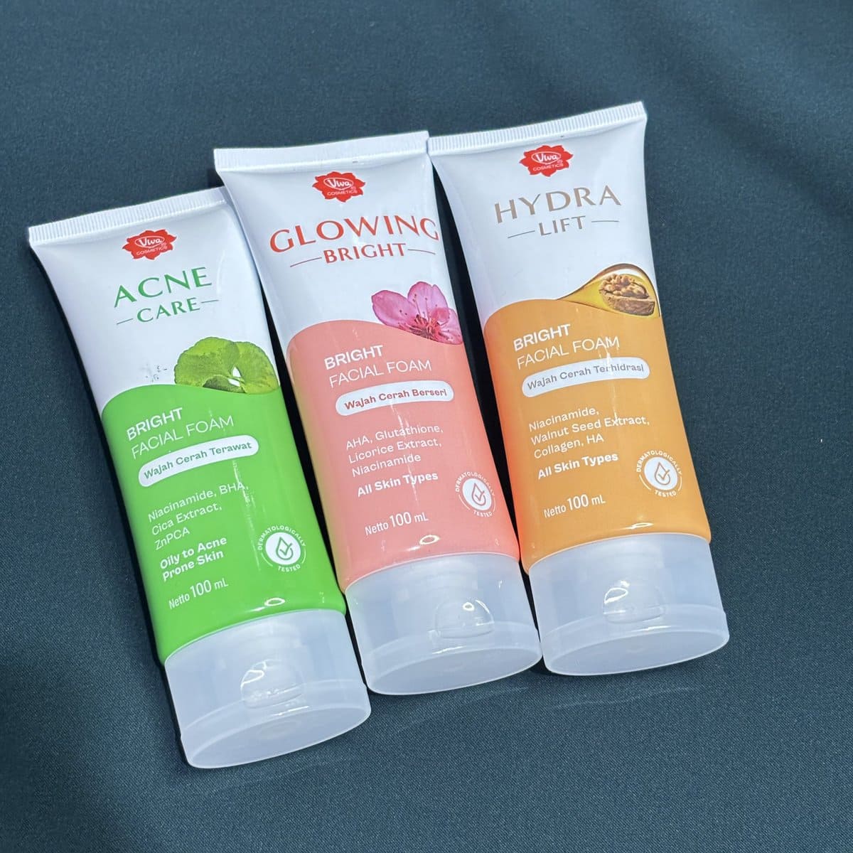 Viva Cosmetics Unveils Bright Facial Foam Line with New Brand Ambassador Shenina Cinnamon