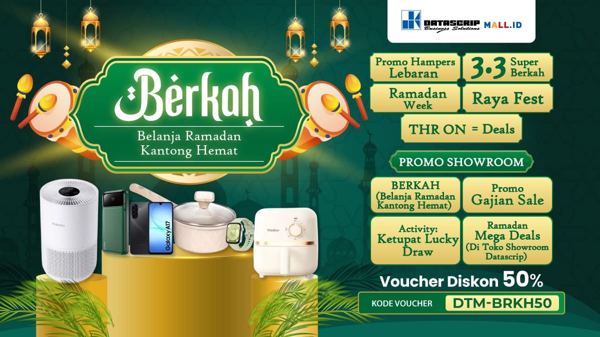 DatascripMall.ID Launches BERKAH Promo Throughout March 2026