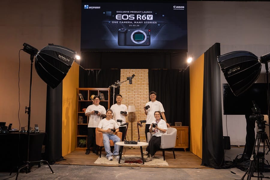 Canon Launches EOS R6 V Video-First Full-Frame Camera in Indonesia