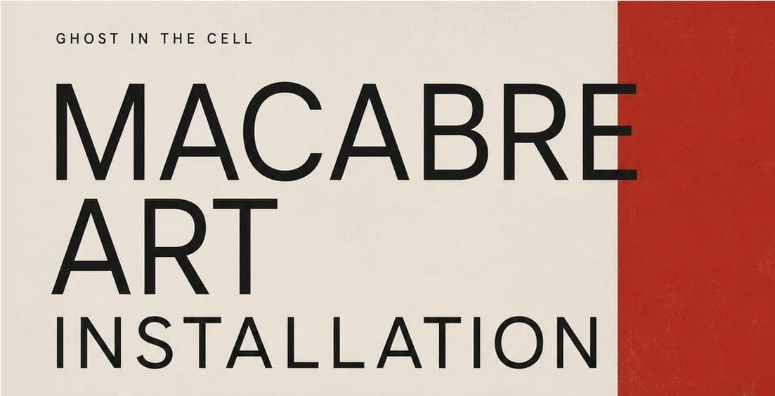 Macabre Art Installation: A Space for Dialogue on Violence and Environmental Crisis