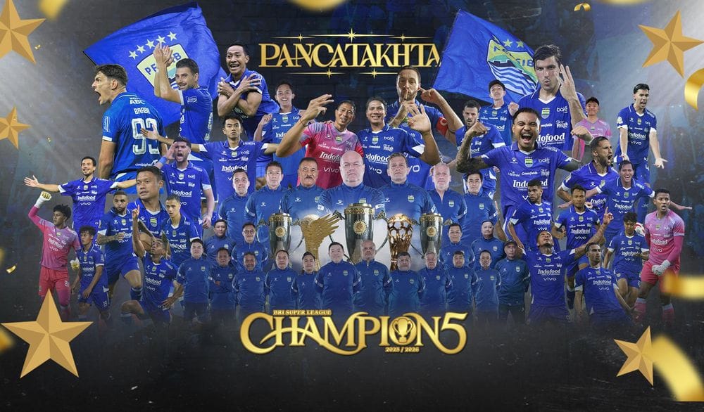 Persib Clinch 2025/2026 BRI Super League Title on Head-to-Head Advantage