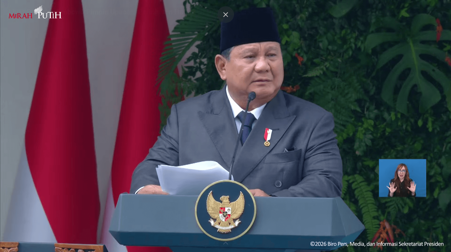 Prabowo: Indonesia’s Economy Must Not Be Driven Solely by Statistical Indicators