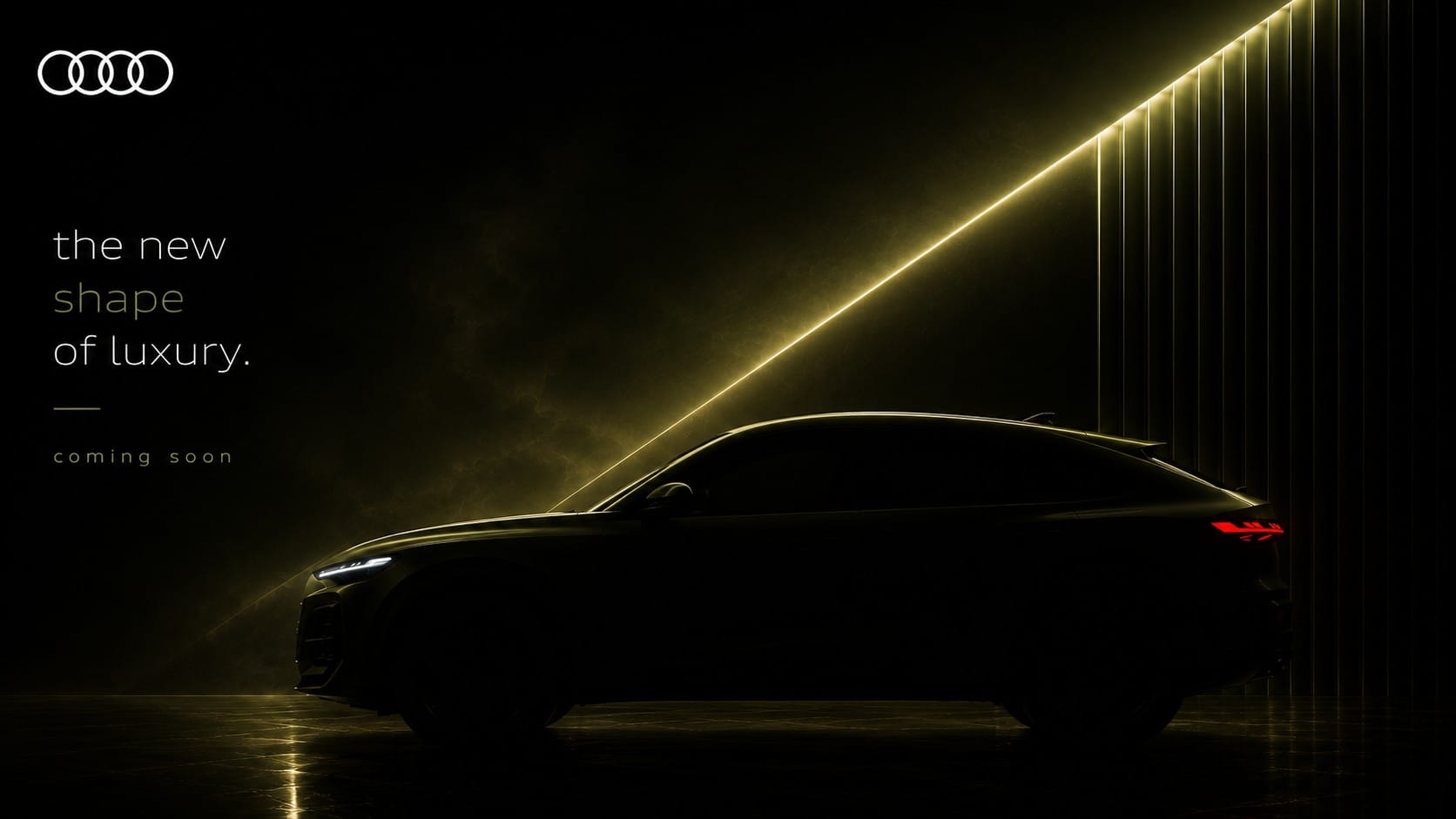 Audi Releases New Teaser for Upcoming Vehicle Launch