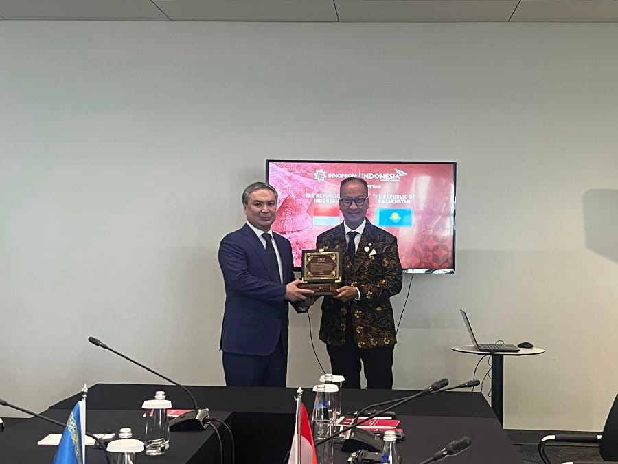 Indonesia-Kazakhstan Sign Industrial Cooperation MoU at INNOPROM 2026