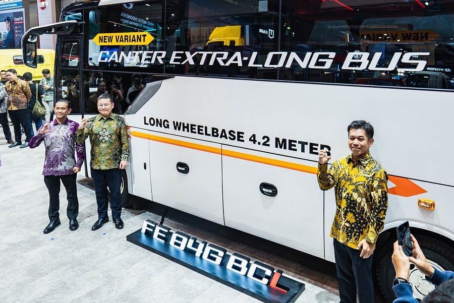 Mitsubishi Fuso Launches New Canter Bus at GIIAS 2026