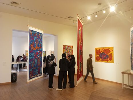Searching for Indonesia Behind Oesman Effendi’s Abstraction