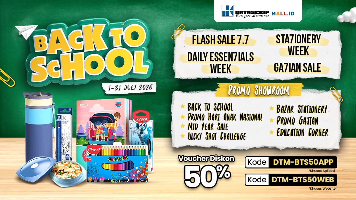 DatascripMall.ID Launches Back-to-School Deals with Discounts Throughout July
