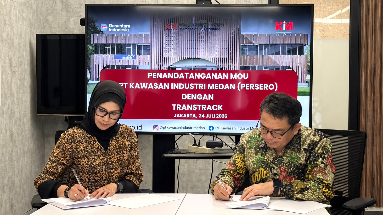 TransTRACK Partners with KIM to Develop AI- and IoT-Powered Smart Industrial Estate