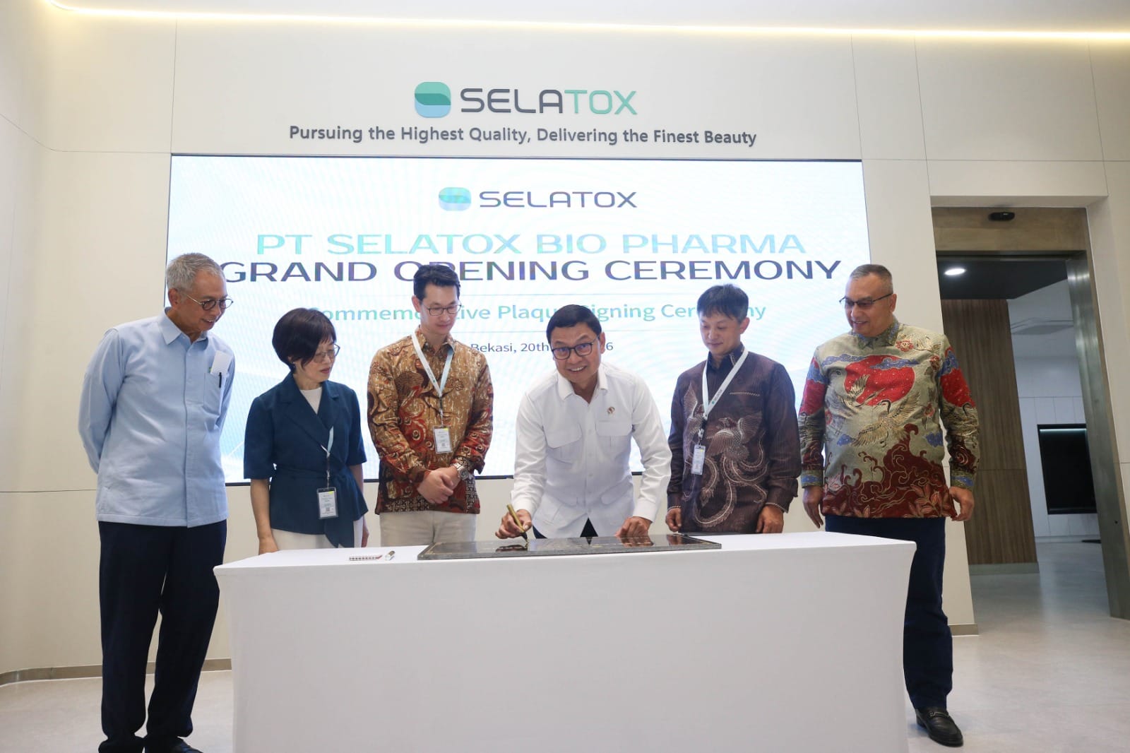 Selatox Opens Biopharmaceutical Manufacturing Facility in Cikarang