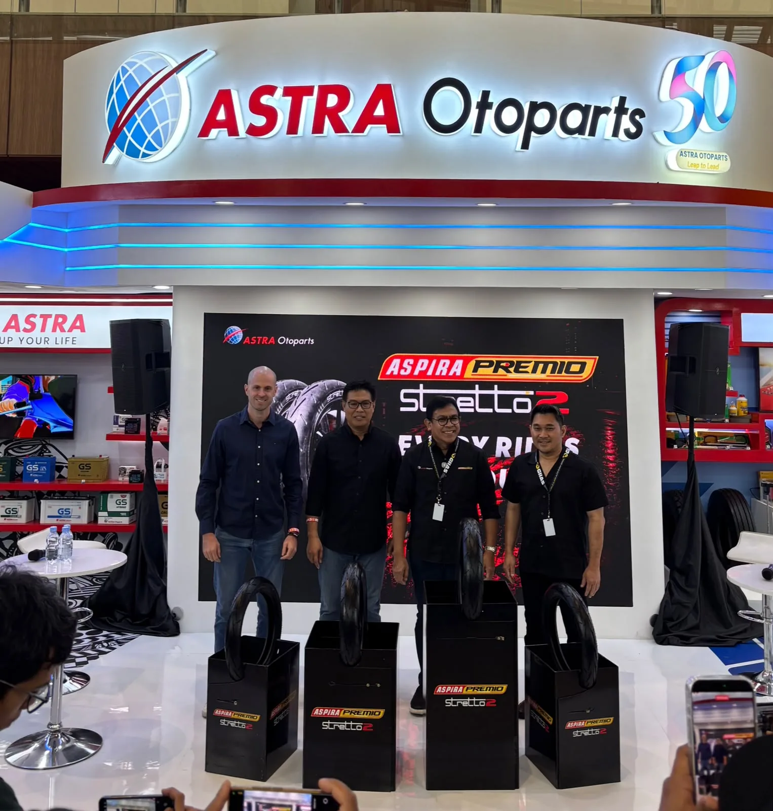 Astra Otoparts Launches New Scooter Tire as Aspira Marks 50th Anniversary