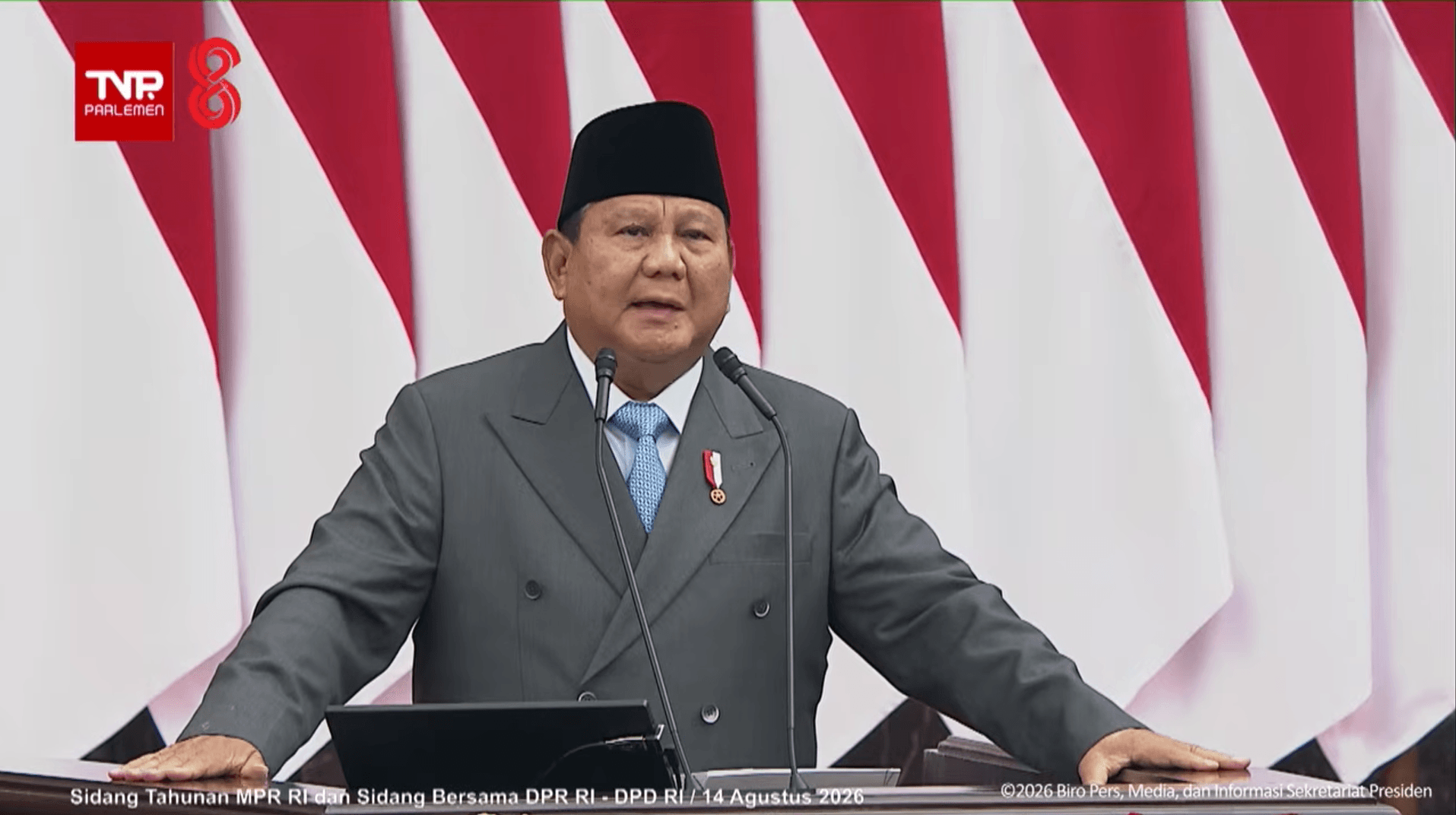 Prabowo Targets 6% Economic Growth as Government Sets Rp4,097 Trillion Budget