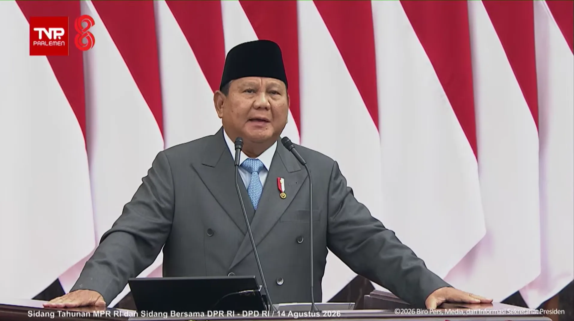 Prabowo Targets 6% Economic Growth as Government Sets Rp4,097 Trillion Budget