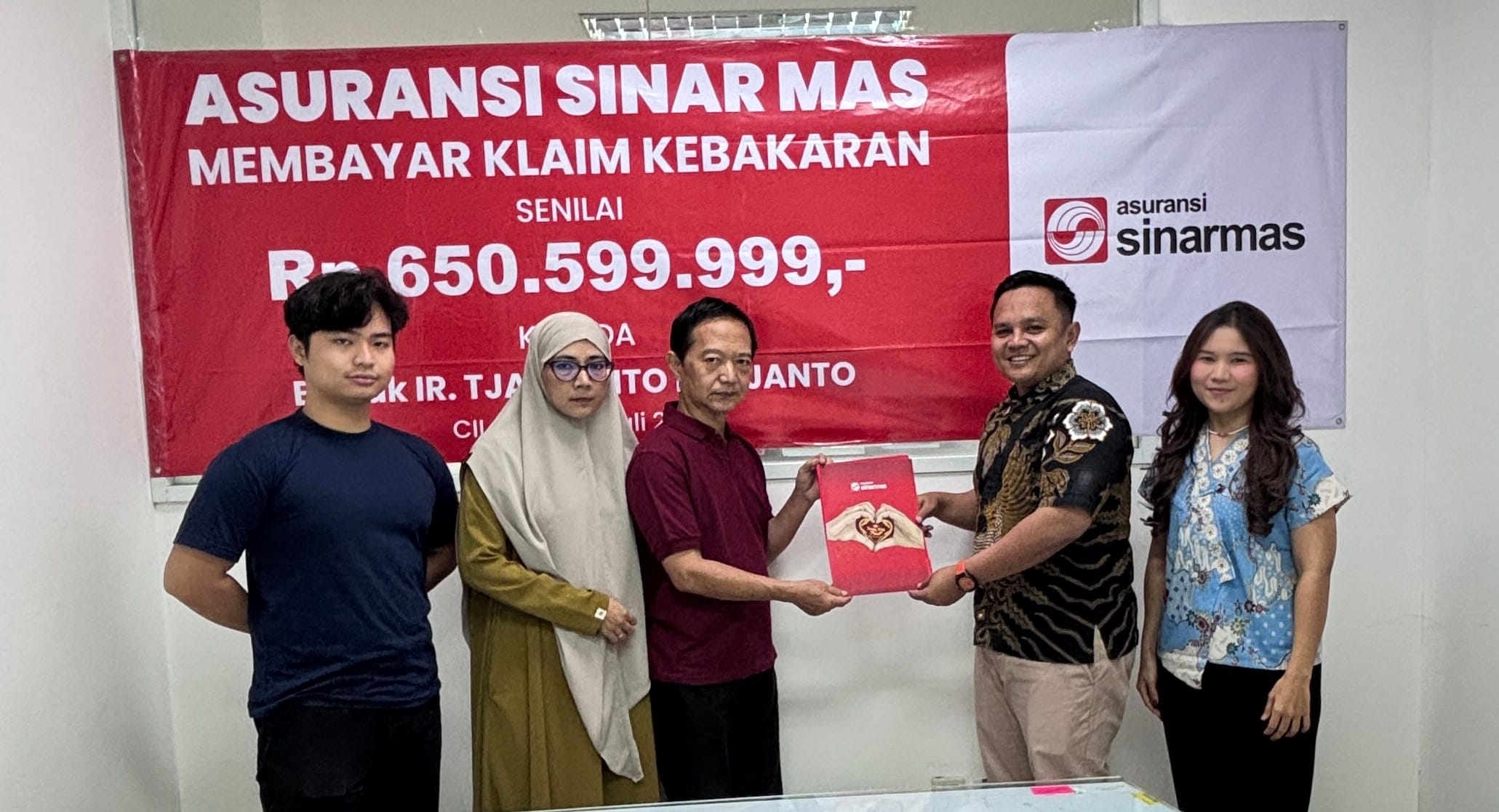 Sinar Mas Insurance Reinforces Customer Commitment with Swift Fire Claim