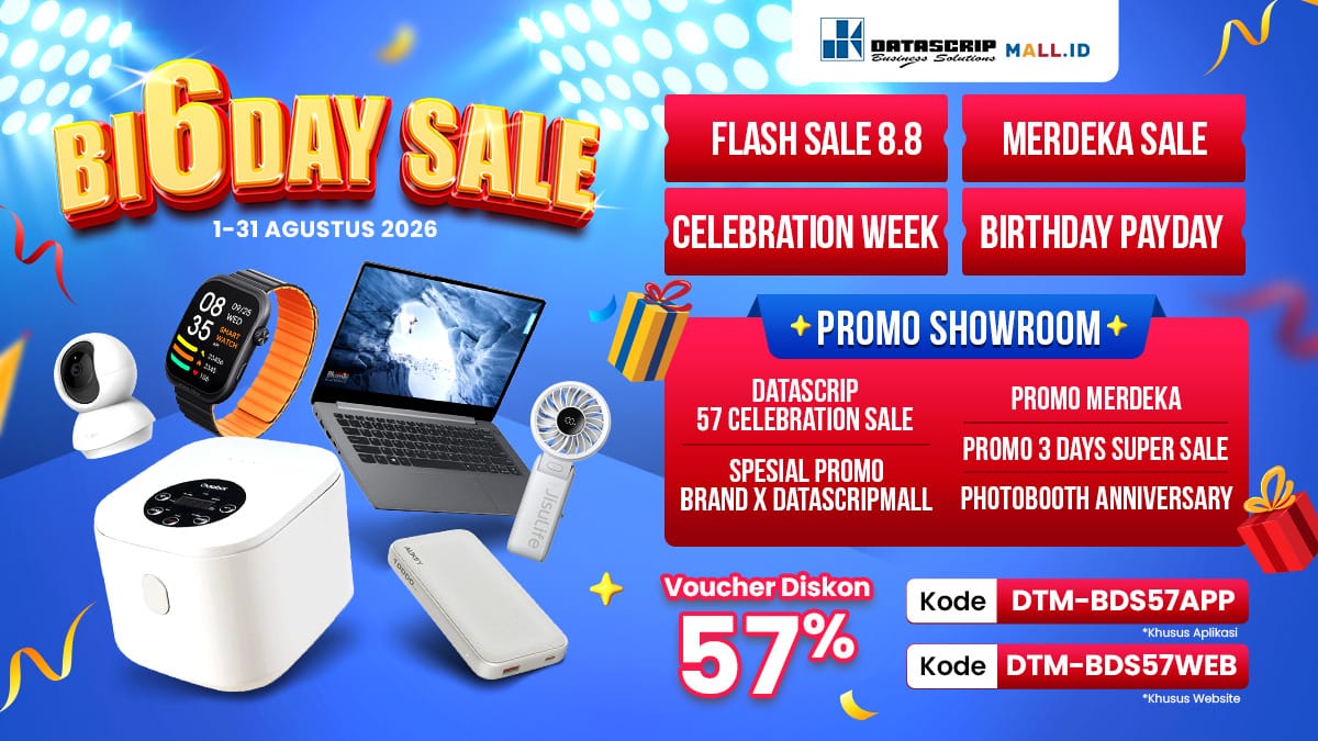 DatascripMall.ID Marks Triple Celebration with Month-Long Birthday Sale