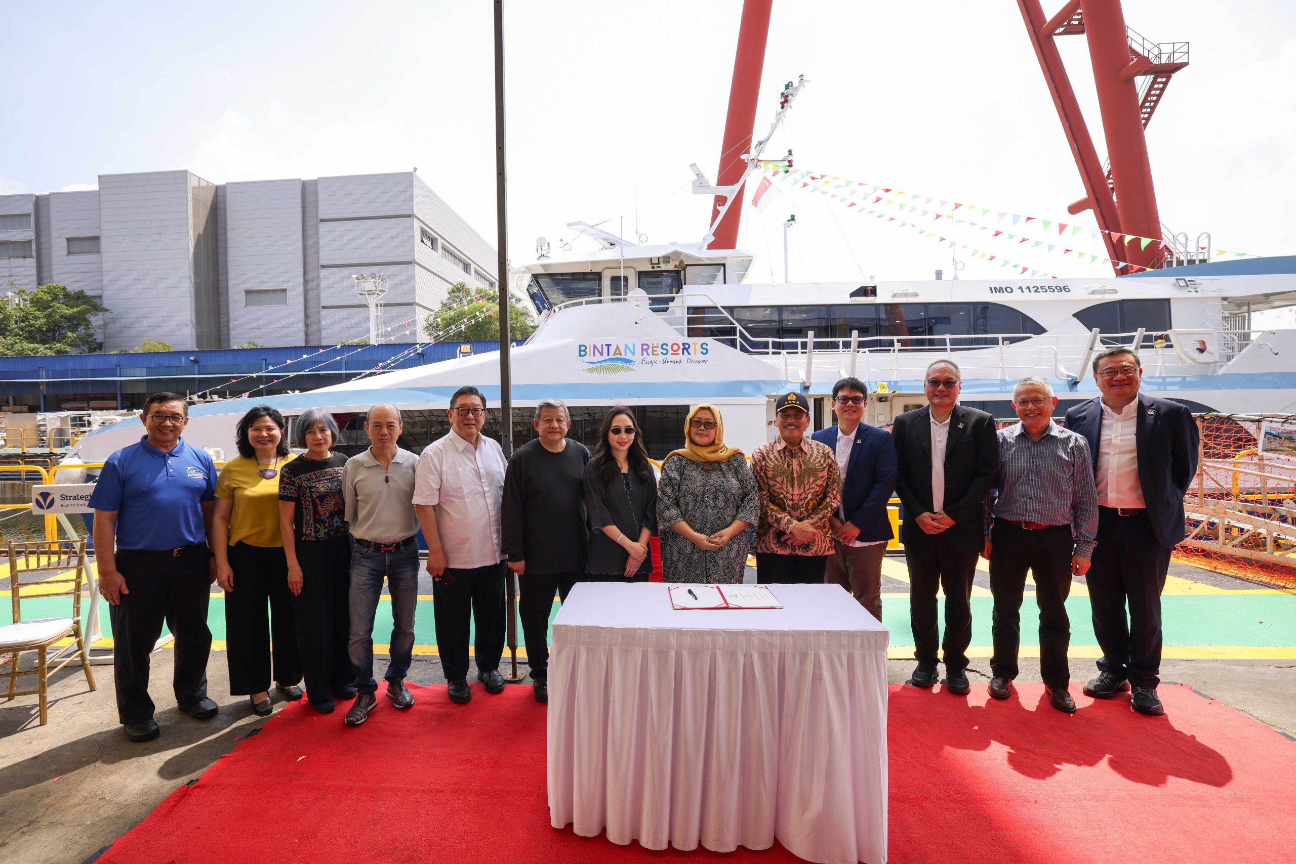 Strategic Marine Delivers New Catamaran Ferries for Bintan Resort Ferries