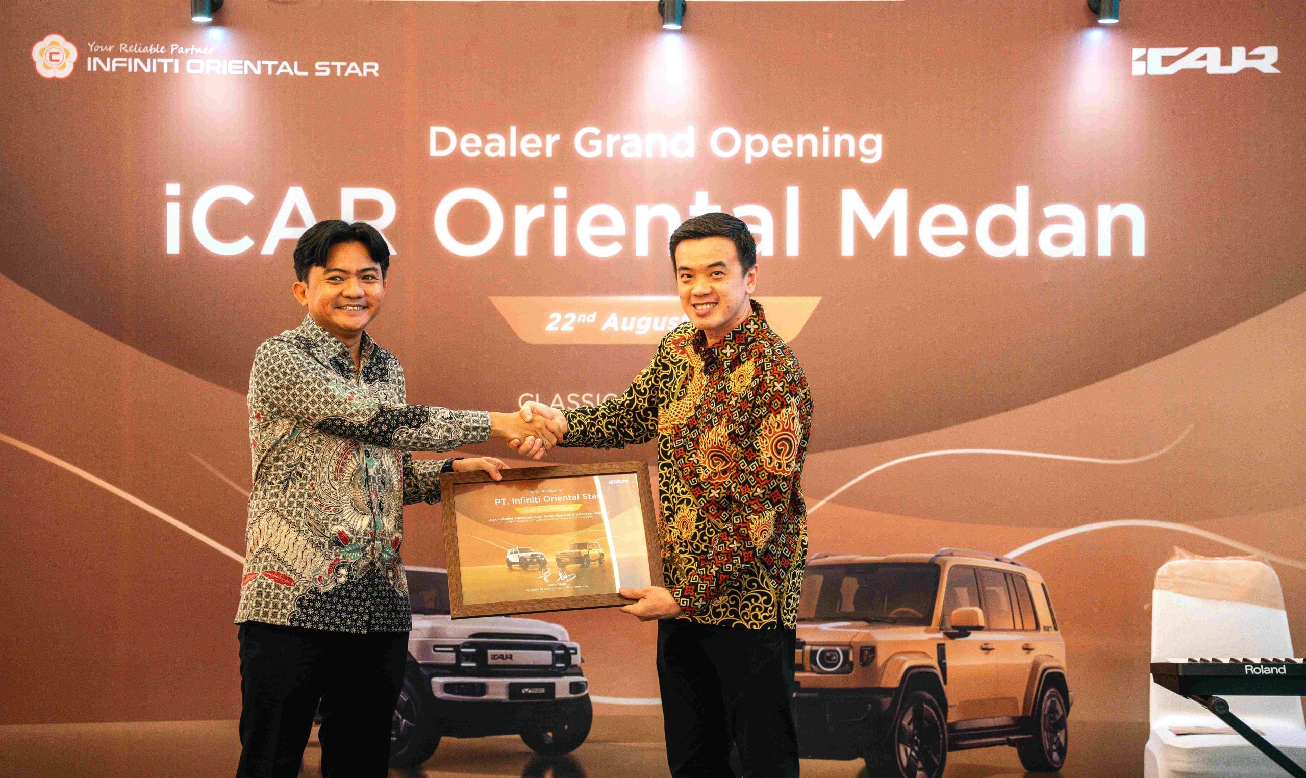 iCAR Expands into North Sumatra with New Medan City Store