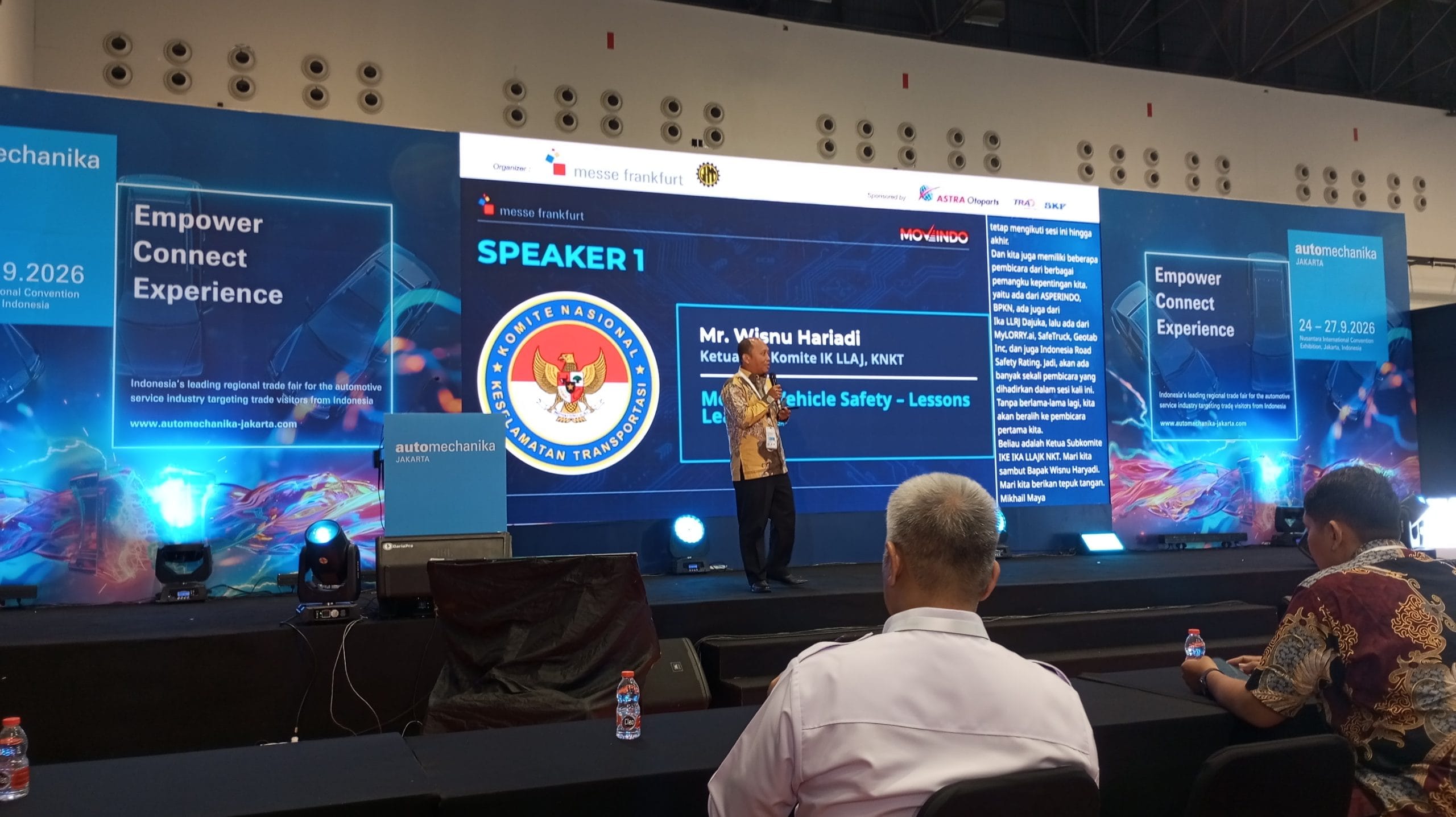 Vehicle Safety Technology Alone Is Not Enough, KNKT Highlights User Habits